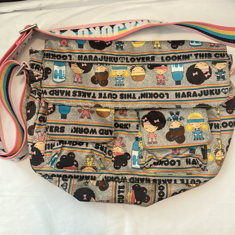 Harajuku Lovers Workout Bag-Gwen Stefani